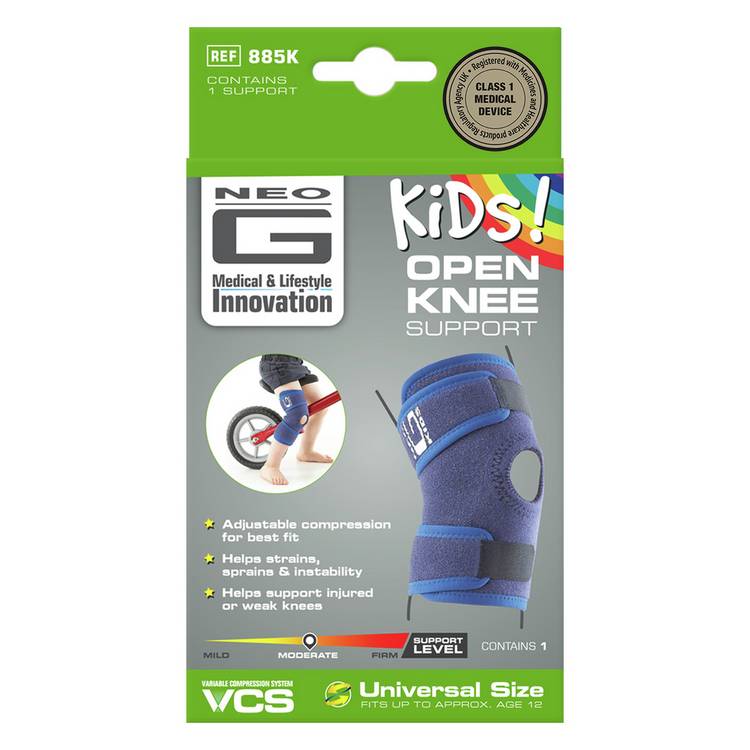 Neo G Kids Open Knee Support, UK version