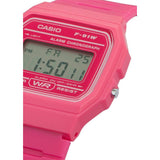 Casio watch pink resin strap 33.2mm, imported from the UK