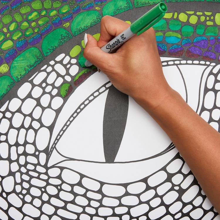 Sharpie ultra fine permanent markers 12 assorted colours (British brand)