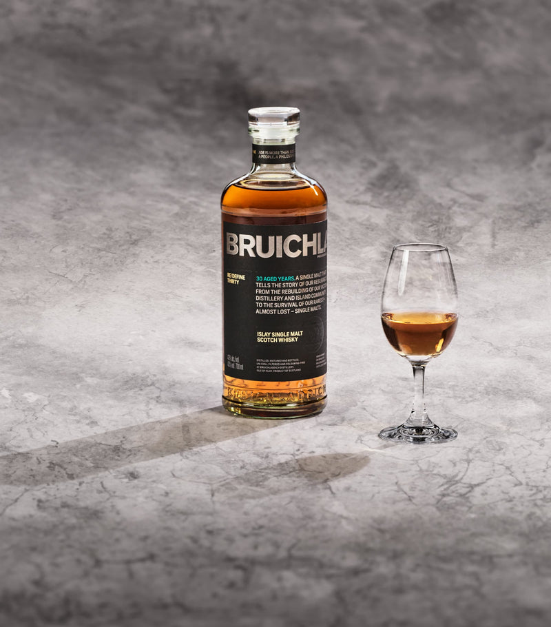 Bruichladdich 30-Year-Old Single Malt Whisky 70cl - British product