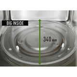 Panasonic NN-ST46K 1000W microwave 32L black - British product