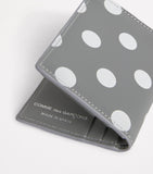 Comme des Garçons Wallet polka-dot card holder 10x8cm - British product