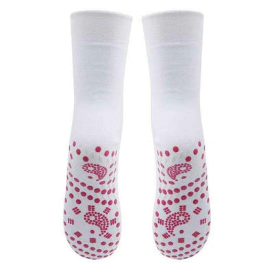 Superdrug Envie Tourmaline Magnetic Health Socks White- Buy online at McGrocer