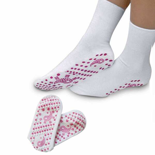 Envie Tourmaline magnetic health socks white, UK version