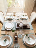 Mary Berry green signature cotton pistachio placemat, imported from the UK