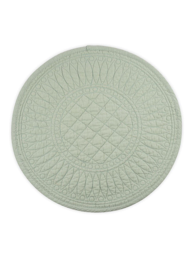 Mary Berry green signature cotton pistachio placemat, imported from the UK