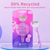 Wilkinson Sword Disposable Razors Cherry Blossom 4 Pack (British brand)