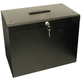 Argos Cathedral A4 Metal File Box - Black- Buy online at McGrocer