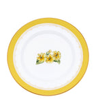 Halcyon Days Castle of Mey primula plate 21cm, imported from the UK