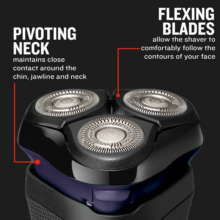 Remington R4002 cordless rotary shaver, imported from the UK