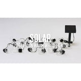 Habitat festoon solar lights 20 warm white 6m - British product