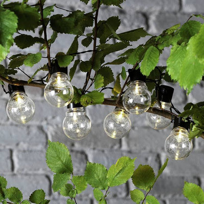 Argos Habitat 20 Warm White Festoon Solar Lights- Buy online at McGrocer
