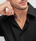 Bvlgari white gold and diamond necklace (British brand)