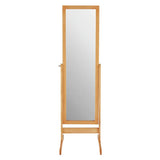 Argos Home oak mirror 146x41cm, imported from the UK