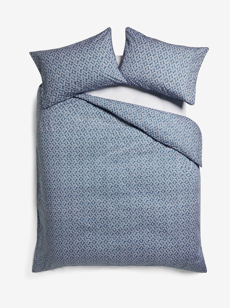 Nina Campbell Blue Kyoto duvet cover set, imported from the UK