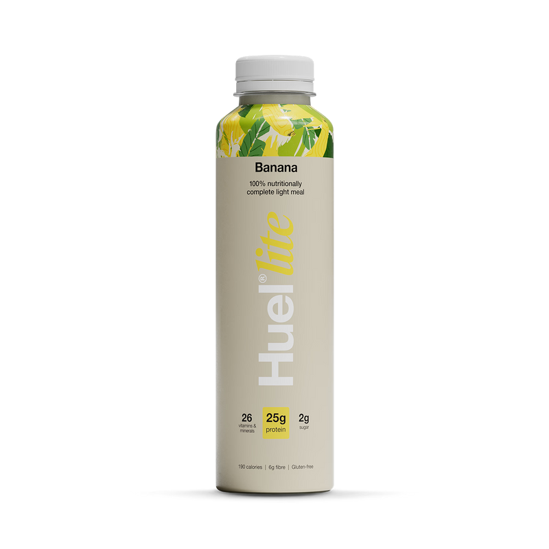 Huel Lite Banana meal drink 6x500ml, imported from the UK