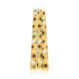 Superdrug Something Different Sunflower Taper Candle (Pack of 3)- Buy online at McGrocer
