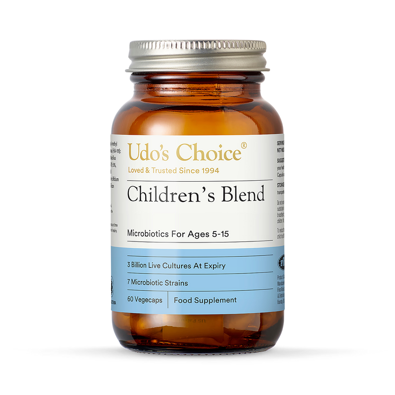Udo's Choice children's probiotic blend 60 capsules (British brand)