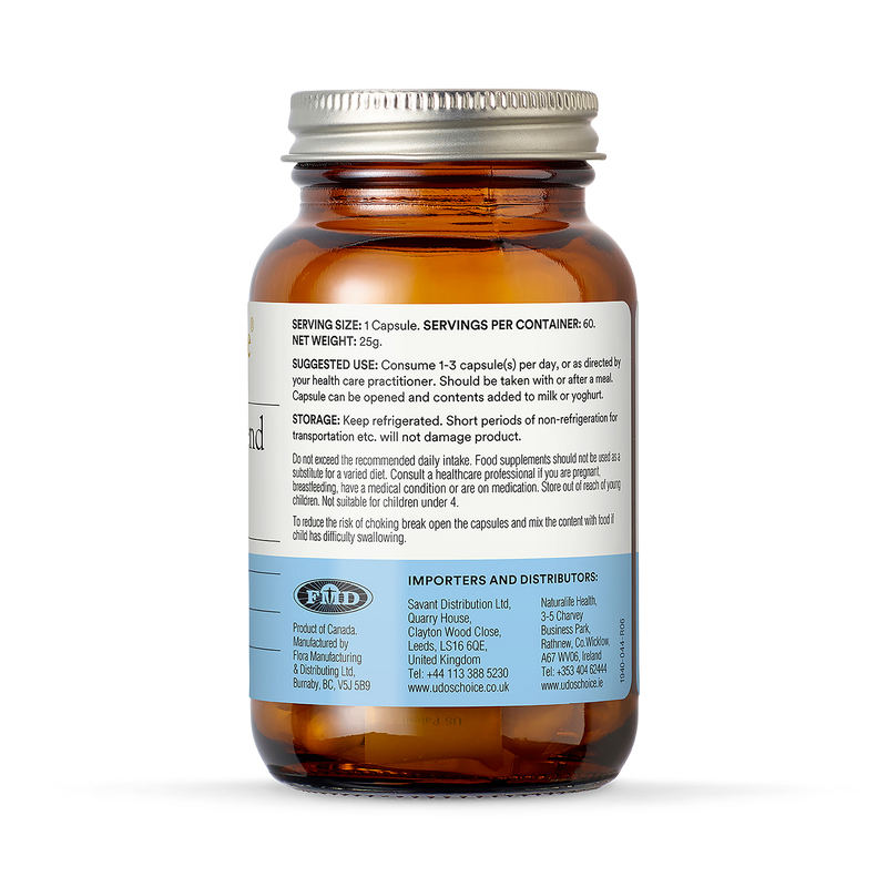 Udo's Choice children's probiotic blend 60 capsules (British brand)