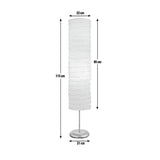 Argos Home tube paper floor lamp white, UK version