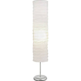 Argos Home tube paper floor lamp white, UK version