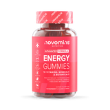 Holland & Barrett Novomins Energy Raspberry Flavour Gummies (60 Count)- Buy online at McGrocer