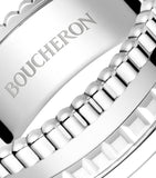Boucheron Quatre Double White edition ring white gold 6.5mm (British brand)