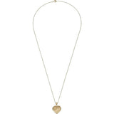 Moon & Back gold heart two-photo locket, UK version