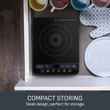 Tefal induction hob black 2100W - British product