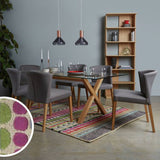 Argos Habitat Bloomsbury Geometric Wool Cut Pile Rug - 140x200cm- Buy online at McGrocer