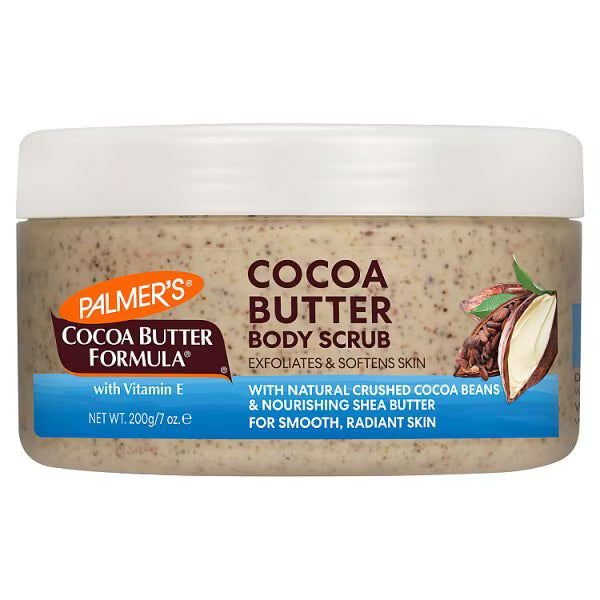 Palmer's Cocoa Butter Formula Body Scrub 200g, imported from the UK