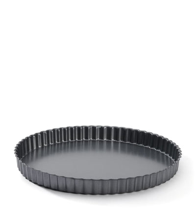 Harrods De Buyer Non-Stick Fluted Tart Mould (28cm)- Buy online at McGrocer