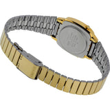 Casio gold coloured stainless steel bracelet watch, UK version
