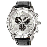 Argos Citizen Men's Black Coloured Leather Strap Watch- Buy online at McGrocer