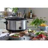 Crockpot slow cooker 5.6L stainless steel - British product