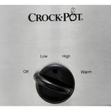 Crockpot slow cooker 5.6L stainless steel - British product