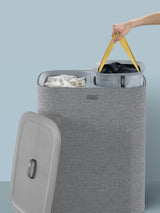 Next Joseph Joseph Grey Tota 90 Litre Laundry Separation Basket- Buy online at McGrocer