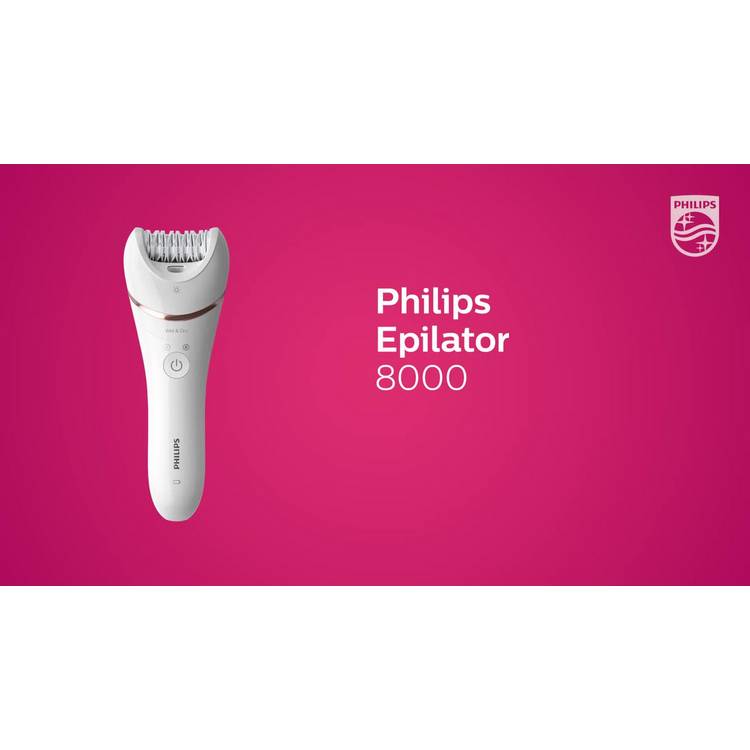 Philips Epilator 8000 Series BRE710/01, UK version