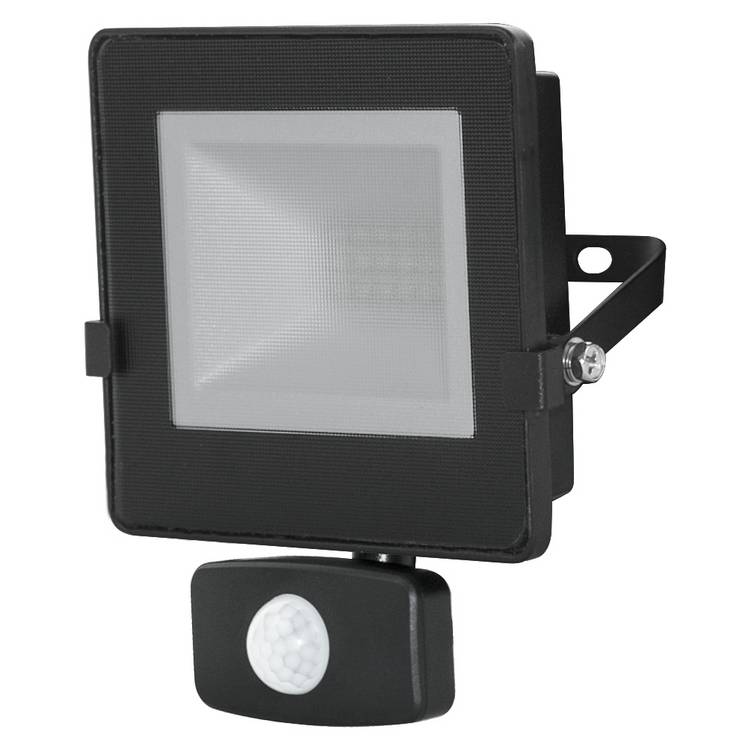 Luceco LED floodlight with PIR motion sensor 10W, UK version