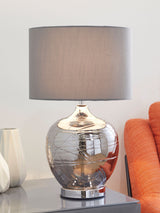 Next Smoke Grey Drizzle Large Table Lamp- Buy online at McGrocer