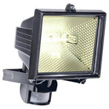 Argos Home black floodlight with PIR motion sensor 400W, UK version