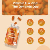 WeightWorld Vitamin C and Zinc Gummies 120 gummies - British product