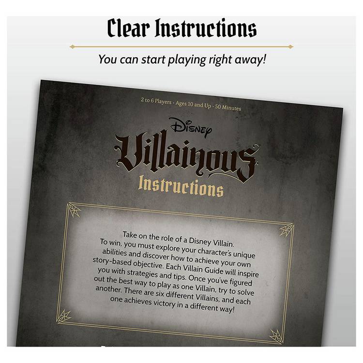 Disney Villainous strategy board game, UK version