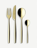 Villeroy & Boch MetroChic gold-plated cutlery set 24 pieces, UK version