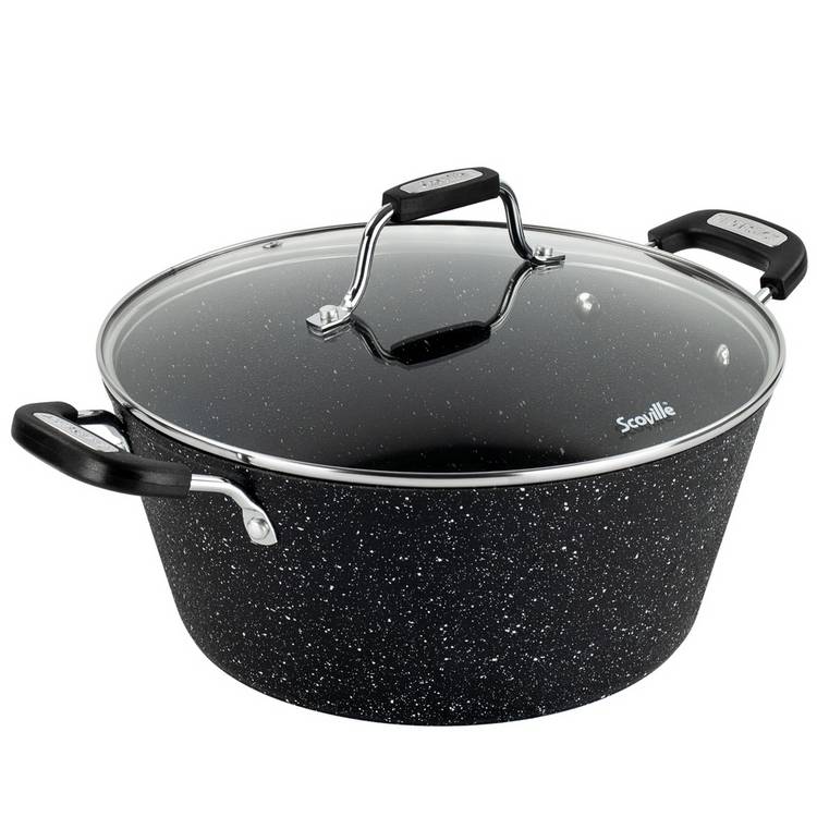 Scoville Neverstick 28cm stock pot aluminium non-stick - British product