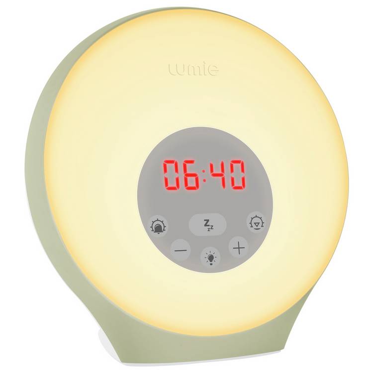 Lumie sunrise alarm clock, gradual 30-minute sunrise (British brand)