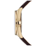 Citizen Eco-Drive brown leather strap watch 44mm, imported from the UK