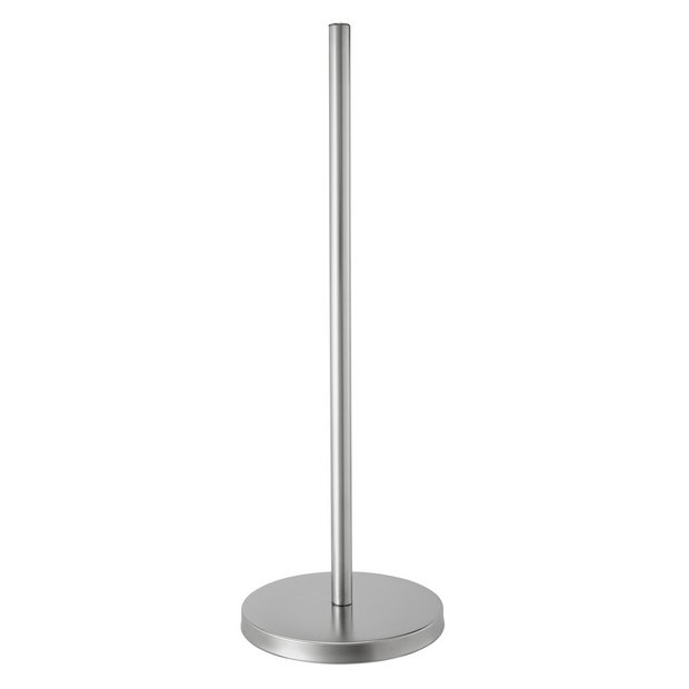 Habitat stainless steel toilet roll holder freestanding for 4 rolls, UK version
