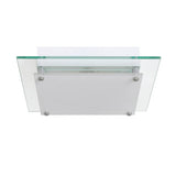 Argos Home flush ceiling light clear (British brand)