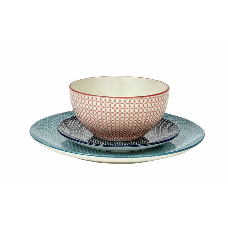 Argos Home Tilda Blossom 12 piece dinner set (British brand)